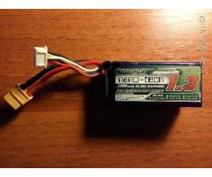 Аккумулятор Turnigy nano-tech 1300mAh 4S 45~90C Lipo