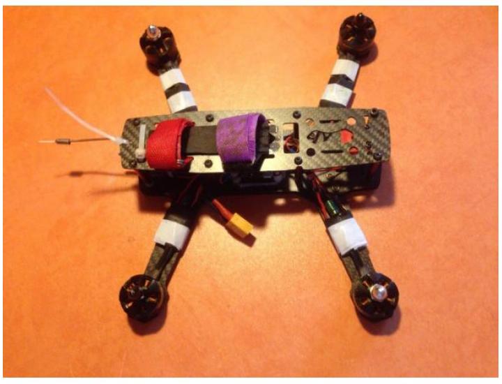 ZMR250 FLYSKY FS-T6 и FPV шлем