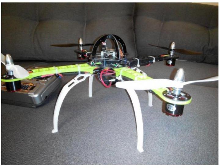 Квадрокоптер  новый на раме Turnigy SK 450