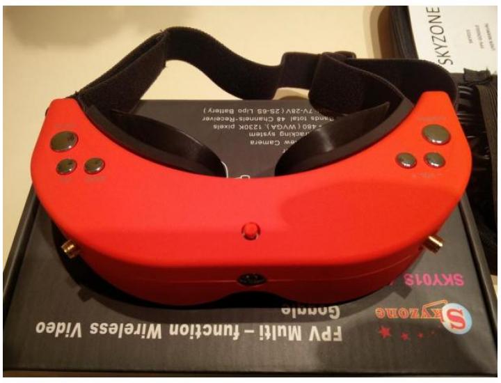 FPV очки Skyzone SKY01S улучшенная версия. ФПВ очки скайзон