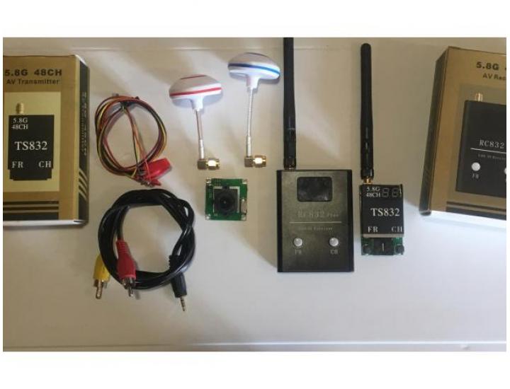 Fpv комплект TS832 RC832 600mw + клевера